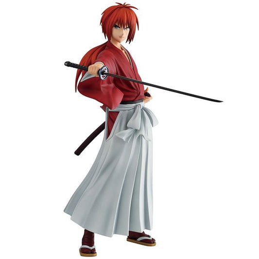 <p>Bandai Spirits Ichibansho is proud to announce their newest release Kenshin Himura Drawn Sword ver.! Standing at approximately 9.4" tall, Kenshin is seen in their popular pose. Be sure to collect this and enhance your display with other incredible Ichibansho figures!</p>
<p><strong>Product Features:</strong></p>
<ul>
<li>Based on Rurouni Kenshin</li>
<li>Part of the Ichibansho series</li>
<li>Designed as a detailed fixed-pose display piece</li>
</ul>