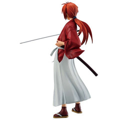 Bandai Rurouni Kenshin Masterlise Ichibansho Kenshin Himura gezogene Schwert Version Figur