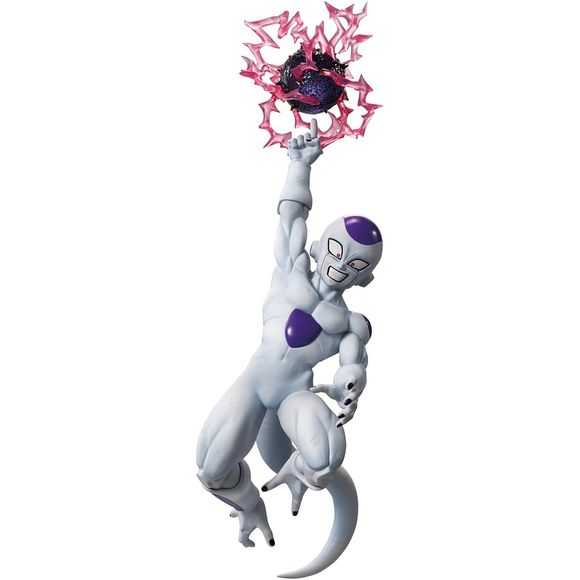<p>Bandai Spirits Ichibansho is proud to announce their newest release Frieza (Battle of the Super Saiyan)! Standing at approximately 7.1"(figure), 10" (including effect) tall, Frieza is seen in a popular pose. Be sure to collect this and enhance your display with other incredible Ichibansho figures!</p>
<p>Masterlise Figures are Ichibansho's premiere statue line featuring a larger size compared to other figures and high-quality detail. This line is truly a masterpiece for fans to collect!</p>