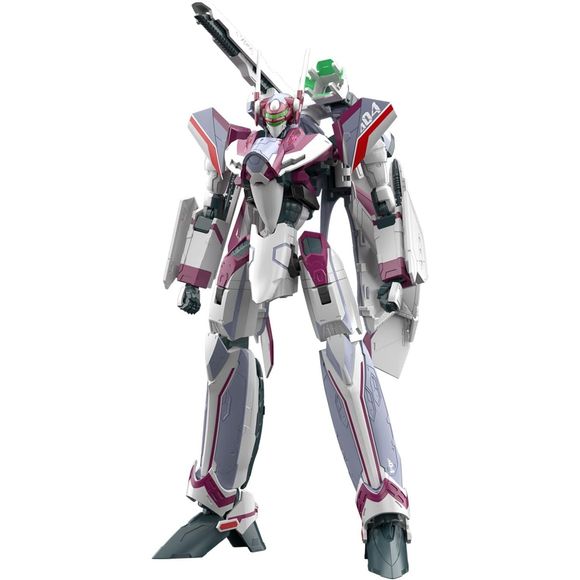 The VF-31C Siegfried piloted by Mirage Farina Jenius in "Macross Delta" gets a "High Grade (HG)" model-kit release from Bandai, combining high quality and ease of assembly with three-stage interchangeable transformation and insert molding!
This kit uses three-stage interchangeable transformation (shortcut change) to simplify the transformation sequence by using some interchangeable parts. This realizes the ease of assembly, wide range of motion, and refined form of each mode that are unique to the HG serie