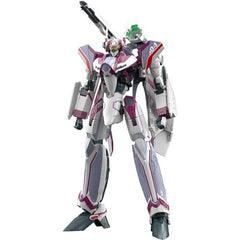 The VF-31C Siegfried piloted by Mirage Farina Jenius in "Macross Delta" gets a "High Grade (HG)" model-kit release from Bandai, combining high quality and ease of assembly with three-stage interchangeable transformation and insert molding!
This kit uses three-stage interchangeable transformation (shortcut change) to simplify the transformation sequence by using some interchangeable parts. This realizes the ease of assembly, wide range of motion, and refined form of each mode that are unique to the HG serie
