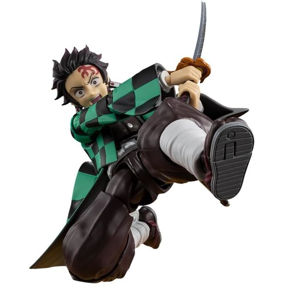 <p>Tanjiro Kamado from "Demon Slayer: Kimetsu no Yaiba" joins the "S.H.Figuarts" action-figure series from Bandai, as seen in the Battle at Infinity Castle! He boasts an overwhelming range of motion, and comes with new interchangeable faces and accessories inspired by the Battle at Infinity Castle.</p>
<p><strong>Product Features:</strong></p>
<ul>
<li>Based on Demon Slayer: Kimetsu no Yaiba</li>
<li>Part of the S.H.Figuarts series</li>
<li>Articulated for dynamic posing</li>
<li>Includes interchang