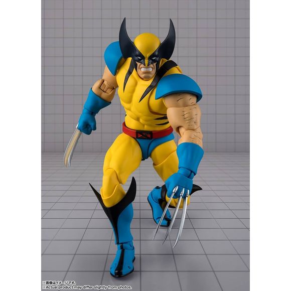 PRE-ORDER: Expected to ship in August of 2026
Wolverine joins the S.H.Figuarts GAMERVERSE series! His signature expressions are recreated with interchangeable head parts: a gritted-teeth face and a shouting face. Claw parts are included for both fists and expressive open hands.