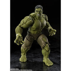 Hulk. SMASH!
Smashing his way once more to star in the S.H.Figuarts line is none other than the unstoppable Hulk! Inspired by Mark Ruffalo's portrayal in the smash hit film Spider-Man: Brand New Day, this mild-mannered scientist has to once more embrace his inner rage and unleash The Hulk against dangerous new enemies that threaten his way of life.
Designed with S.H.Figuart's trademark articulation and expertly painted with bold coloring and detail, now you can re-enact your favorite moments from the film