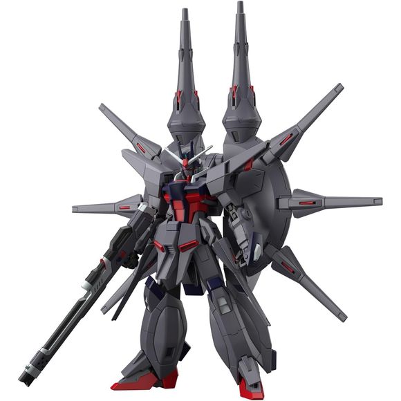 <p>Featuring the SEED Action System! The SEED Action System is an internal structure specialized for recreating iconic poses from the "Mobile Suit Gundam Seed" series.</p>
<p>The connection part of the GDU-X5 Assault Beam Mobile Cannon can be pulled out to move back and forth. Beam spike effect parts for the GDU-X7 Assault Beam Mobile Cannon are included.</p>
<p>The backpack features multiple axes of articulation for flexible movement; the Beam Javelin grips can be stored inside the leg armor. Effect parts