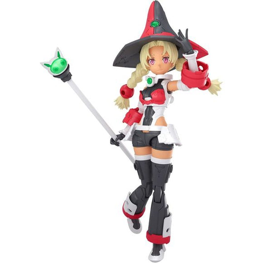 Introducing the new wizard sister "30MS SIS-W00 Marical" in the "30 MINUTES SISTERS" series.
■ Face parts come with 3 kinds of rich expressions due to tampo printing.
■The hat is detachable. Book can be opened and closed and held in hand.
■ The teeth parts are divided, and the installation is selectable.
■ "30 MINUTES SISTERS" has a lineup of face parts/hairstyle parts/body parts for each part. Mix and match parts sold separately to create your own favorite sister.
■ Uses 30 MINUTES LABEL common 0.1 inch (