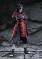 PRE-ORDER: Expected to ship in September of 2026
From the S.H.Figuarts NARUTO series comes “Madara Uchiha -Legend of Darkness-”! Rebuilt from the ground up from the 2017 release “S.H.Figuarts Madara Uchiha,” this new version includes wrist parts and effect parts to recreate Fire Style ninjutsu battle scenes. With a variety of parts plus refined sculpting and articulation, you can recreate Madara’s dynamic, overwhelmingly powerful presence.