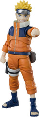 Young Naruto joins S.H.Figuarts!
Dynamic posability lets you capture classic "NARUTO" scenes, while faithful sculpting accurately captures his youthful appearance! 5.31 inches (13.5cm) tall.
Includes:
Naruto figure
4 Interchangeable expression parts
11 Interchangeable hands
4 Left
7 Right
Kunai
Rasengan