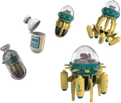 PRE-ORDER: Expected to ship in February of 2027.
Trunks's Time Machine (Hoi-Poi Capsule No. 433) from "Dragon Ball Z" is now part of the new "ChangeArts" toy series from Tamashii Nations!
The "ChangeArts" series delivers the fun and surprise of transformation, utilizing the transformation technology (ChangeArts) that Tamashii Nations is proud of! Inspired by the way mecha emerge from capsules in "Dragon Ball Z," this item is meticulously sculpted to faithfully recreate its appearance in the show. The cock