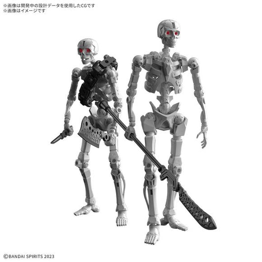 PRE-ORDER: Expected to ship in May 2026
Bandai introduces the Dlroskeleton into their "30MF (30 Minutes Fantasy)" model-kit lineup, where you can create your own fantasy job! This set includes a pair of the bony warriors!