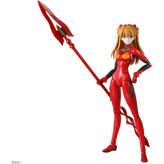 Based on the Rebuild of Evangelion anime comes the 30 Minutes Preference Asuka Shikinami Langley (Plug Suit version) model kit by Bandai! This model kit features multiple points of articulation once fully completed, along with additional parts and accessories for customization. Don't miss out on adding it to your collection!