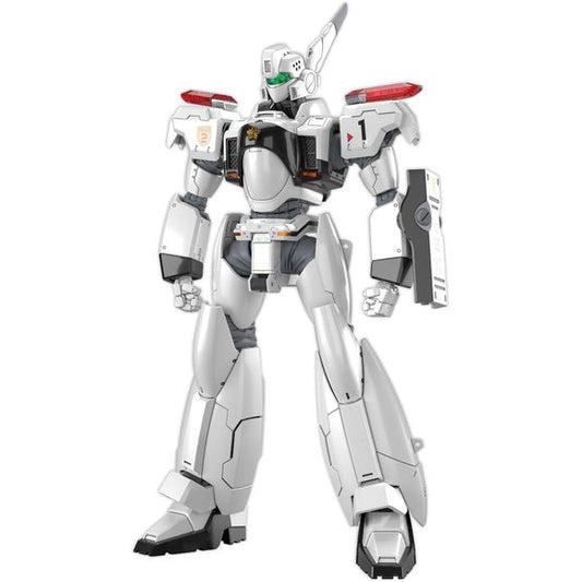 Time to take down the bad guys!
Bandai Hobby is excited to return to the world of Patlabor with a brand new model kit in the Real Grade line of the AV-98 Ingram Plus! Designed with awesome detailing, this model kit once assembled includes dynamic articulation along with a variety of accessories and open/close features that truly bring this iconic police mecha to life like never before! Join the force today and add to your growing Patlabor collection with this awesome model kit!