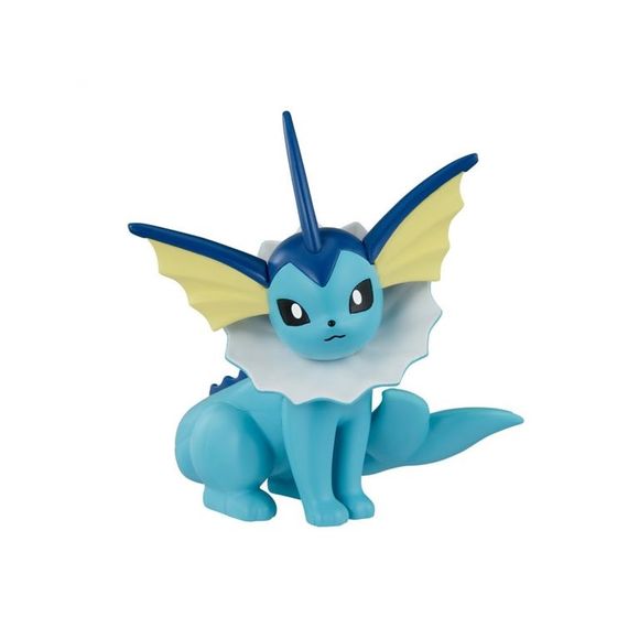 Vaporeon joins the "Pokemon Plamo Collection Quick!!" model-kit lineup from Bandai, which requires no tools and is easy to assemble even for beginners!