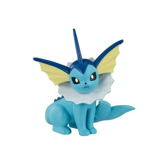 Vaporeon joins the "Pokemon Plamo Collection Quick!!" model-kit lineup from Bandai, which requires no tools and is easy to assemble even for beginners!