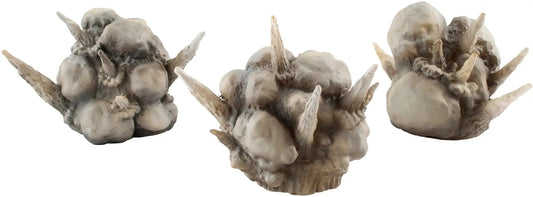 Bandai's "Tamashii Effect" series introduces the "Explosion" effect part, recreating the moment of a powerful explosion! Use it to recreate heroic scenes or battle scenes with your "S.H.Figuarts" or other action figures. Smaller explosions with different shapes can be combined with the Tamashii Stage (sold separately) to create an even larger explosion effect! This item comes in a set of three.
Figures and tamashii stage items shown not included (sold separately).