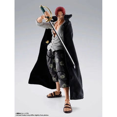 (PRE-ORDER: FEB 2027) Tamashii Nations S.H.Figuarts One Piece Shanks -Marineford- Action Figure