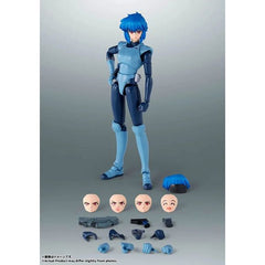 PRE-ORDER: Expected to ship in February 2027.
From Ghost in the Shell THE GHOST IN THE SHELL, Motoko Kusanagi joins S.H.Figuarts! At last, Motoko Kusanagi from the globally beloved TV anime Ghost in the Shell THE GHOST IN THE SHELL is here! Along with settings based on the new anime, the figure features an action-packed articulation structure fitting for Motoko Kusanagi, as well as a wide lineup of expressive face parts and optional accessories! 5.5 inches (14cm) tall.
Tamashii Nations Robot Spirits <Side
