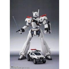 PRE-ORDER: Expected to ship in February 2027.
Unit 2 from the new Patlabor EZY is here! Unit 2, which stands alongside the previously released Ingram Plus Unit 1, is now available! A newly sculpted Type 17 Command Vehicle is also included! 4.92 inches (12.5cm) tall.
Includes:
Ingram Plus Unit 2 figure
3 Pairs of interchangeable hands
Type 17 special command vehicle
Sensor cover deployed head
Shield
Right arm frame part
Revolver cannon
Shield joint (silhouette priority)
Shield joint (equipped with stun st