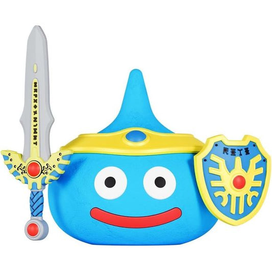 PRE-ORDER: Expected to ship in December 2026-February 2027.
Bandai brings us a new way to enjoy the iconic Slime from the "Dragon Quest" games -- the "Dragon Quest Clay Monsters" lineup! This is a brand-new type of craft kit -- simply pack the clay into the mold, and a Slime is born! Equip it with a sword, shield, and crown to create your very own Hero Slime! Choose from two different types of stickers to customize its eyes, and two different mouth parts. A special "Command" display base is included that's