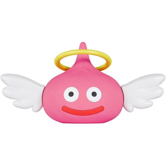 PRE-ORDER: Expected to ship in December 2026-February 2027.
Bandai brings us a new way to enjoy the iconic Slime from the "Dragon Quest" games -- the "Dragon Quest Clay Monsters" lineup! This is a brand-new type of craft kit -- simply pack the clay into the mold, and a Slime is born! Attach the angel halo and wings to create your very own Halo Slime! Choose from five different types of stickers to customize its eyes, and two different mouth parts. A special "Command" display base is included that's perfect