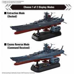 (PRE-ORDER: November 2026) Bandai Hobby Star Blazers Space Battleship Yamato 3199 Deluxe Set 1/1000 Scale Model Kit