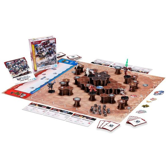 <p><strong>PRE-ORDER: Expected to ship in October 2026</strong></p>
<p>This starter set contains a full set of everything you need to start playing 3-on-3 scenarios in Gundam Assemble! Fan-favorite mobile suits included in the set are RX-78-2, Char's Zaku, Epyon, Wing Zero Custom, Vidar, and Lupus Rex. The starter set also features a full set of game materials, so you can start playing as soon as you finish painting. Miniatures are unpainted and require assembly</p>
<p><strong>Box Contents:</strong></p>