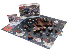 <p><strong>PRE-ORDER: Expected to ship in October 2026</strong></p>
<p>Mobile Suits from all worlds and timelines gather together for the ultimate clash in this all-new miniatures tabletop game! The modeling techniques honed through Gunpla have finally reached a new stage where you can "play by fighting."</p>
<p>A deluxe set featuring narrative scenarios inspired by the animated series, and a larger 5-on-5 game board. Its main scenario is based on the Battle of A Baoa Qu, but it also comes with materials
