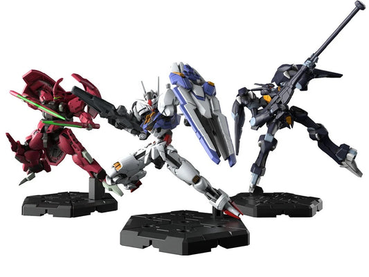 <p><strong>PRE-ORDER: Expected to ship in October 2026</strong></p>
<p>Fans of Witch From Mercury, Assemble! This set features Gundam Aerial, Gundam Darilbalde, Gundam Pharact in unpainted, unassembled form. Put them together, paint them up, and send them into battle as part of any Gundam Assemble scenario you can dream up! The miniatures stand roughly 5cm tall upon completion (about 2"). Enjoy all the fun of tabletop gaming while delving into warfare with friends in true Gundam fashion. To Gundam fans wor