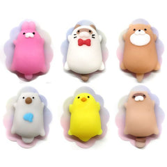 This series has 5 types to collect: Bunny, Ragdoll Cat, River Otter, Sea Otter, Chick, & Raccoon
Please note: All orders are random! We cannot guarantee a certain figure or "set".