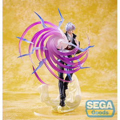 <p>Unleash one of Satoru Gojo's most iconic techniques with the <strong>SEGA Luminasta Satoru Gojo Hollow Purple Figure</strong> from <strong>Jujutsu Kaisen: Hidden Inventory / Premature Death</strong>!</p>
<p>This dynamic figure captures Gojo in the middle of unleashing <strong>Hollow Purple (Kyoshiki Murasaki)</strong>, with his coat and hair swept back as energy surges around him. The sculpt emphasizes the speed and force of the attack, while the translucent effect parts add extra visual impact to the d