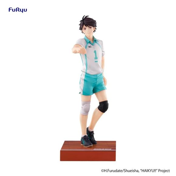 <p><strong>PRE-ORDER: Expected to ship in May 2027.</strong></p>
<p>From the hit volleyball anime <em>Haikyu!!</em> comes Toru Oikawa as a new display figure from FuRyu!</p>
<p>The charismatic Aoba Johsai captain and setter is recreated in a detailed sculpt that captures his recognizable appearance and confident personality. Standing approximately 7.5 inches tall, Oikawa makes a great companion piece to Hajime Iwaizumi and a fun addition to any <em>Haikyu!!</em> collection.</p>
<p><strong>Product Features:<