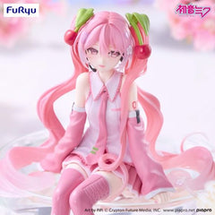 (PRE-ORDER: MAY 2027) FuRyu Hatsune Miku Sakura Miku 2026 Smile Ver. Noodle Stopper Figure
