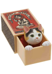 Kitan Club Funabashi Tsutomu Match Box Cats Mini Figure - 1 Random Style