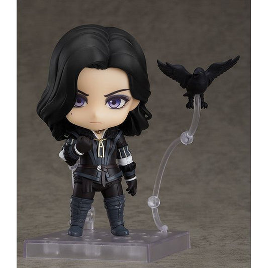 The sorceress Yennefer of Vengerberg joins the Nendoroids!

From the globally acclaimed open world RPG "The Witcher 3: Wild Hunt" comes a Nendoroid of Geralt's love and the adoptive mother to Ciri, Yennefer of Vengerberg! The Nendoroid is fully articulated allowing you to easily pose her in combat scenes, and she comes with both a standard composed face plate as well as a talking expression to display her more diplomatic side.

Optional parts include a raven to display by her side, lightning effect part