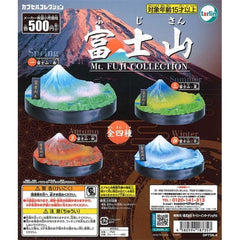 4 different types possible: Mt. Fuji (Spring), Mt. Fuji (Summer), Mt. Fuji (Autumn), and Mt. Fuji (Winter)
Please note: All orders are random! We cannot guarantee a certain figure or "set".