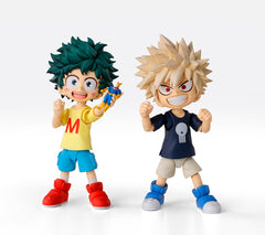 (PRE-ORDER: MAY 2027) Bandai Tamashii Nations S.H.Figuarts My Hero Academia Izuku Midoriya & Katsuki Bakugo -Childhood Set- Action Figure