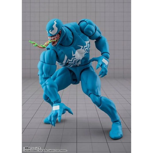 <p><strong>PRE-ORDER: Expected to ship in June 2027.</strong></p>
<p>Venom joins Bandai Spirits' <strong>S.H.Figuarts GAMERVERSE</strong> series in a powerful game-inspired design!</p>
<p>Standing approximately 7.1 inches tall, Venom features the extensive articulation S.H.Figuarts is known for, allowing his massive physique to be posed in a wide variety of dynamic and intimidating battle stances.</p>
<p>A large assortment of interchangeable parts provides plenty of display options, including three pairs
