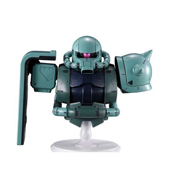 PRE-ORDER: Expected to ship January 2027.
Bandai Spirits Ichibansho is proud to announce their newest release Bustisan Zaku II (Universal Century Saga Interlude)! Standing at approximately 6.3" tall, The Zaku II is seen in its iconic form.
Bustisan is a new line from Ichibansho that brings the intricate mechanical details of machines to life! Their impressive form is perfect for collectors of the series. Be sure to collect this and enhance your display with other incredible Ichibansho figures!