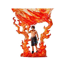 (PRE-ORDER: MAR 2027) Bandai One Piece Revible Moment Ichibansho Portgas D. Ace (Impact Log) Figure