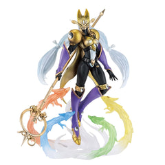 <p><strong>PRE-ORDER: Expected to ship in May of 2027.</strong></p>
<p>Sakuyamon from Digimon Tamers joins Bandai Spirits' Kongoujizou Ichibansho line.</p>
<p>Kongoujizou figures combine passion and exquisite sculpting skill, showcasing iconic characters in a unique, heavily detailed style. Sakuyamon is captured in a popular pose that pairs perfectly with the other Digimon Tamers Kongoujizou figures.</p>
<p>Approx. 17 cm / 6.7 inches tall.</p>