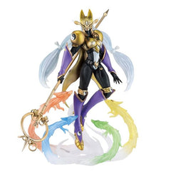 <p><strong>PRE-ORDER: Expected to ship in May of 2027.</strong></p>
<p>Sakuyamon from Digimon Tamers joins Bandai Spirits' Kongoujizou Ichibansho line.</p>
<p>Kongoujizou figures combine passion and exquisite sculpting skill, showcasing iconic characters in a unique, heavily detailed style. Sakuyamon is captured in a popular pose that pairs perfectly with the other Digimon Tamers Kongoujizou figures.</p>
<p>Approx. 17 cm / 6.7 inches tall.</p>