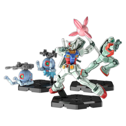 <p><strong>PRE-ORDER: Expected to ship in April 2027.</strong></p>
<p>Expand your GUNDAM ASSEMBLE collection with Expansion Pack 09, featuring classic Mobile Suits from the original Mobile Suit Gundam series. This set includes the iconic RX-78-2 Gundam, GM, and 2 Ball support units, each recreated as highly detailed approximately 50mm-scale miniatures.</p>
<p>Designed for the GUNDAM ASSEMBLE tabletop miniatures game, each miniature adds new unit cards and tactical options to enhance your squad. The models