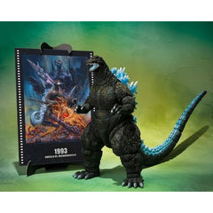 <p><strong>PRE-ORDER: Expected to ship in March of 2027.</strong></p>
<p><strong>Godzilla (Godzilla vs. Mechagodzilla Poster Coloring Ver.)</strong> joins the <strong>Movie Graphic Plus</strong> series, which pairs highly detailed figures with artwork inspired by classic movie posters.</p>
<p>Based on the 1993 film <em>Godzilla vs. Mechagodzilla</em>, this S.H.MonsterArts release recreates Godzilla as he appeared in the film's promotional poster artwork. Renowned Godzilla sculptor <strong>Yuji Sakai</stro