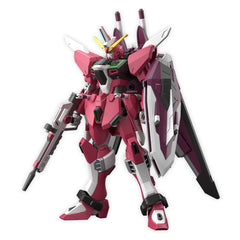 <p><strong>PRE-ORDER: Expected to ship in February of 2027.</strong></p>
<p>Athrun Zala's Infinite Justice Gundam takes flight in its Mobile Suit Gundam SEED FREEDOM ZERO configuration! This HG 1/144 set pairs the Infinite Justice with a newly sculpted large Booster Unit that mounts on its back.</p><p>Based on the 2020 HG Infinite Justice kit with its sharp proportions and flexible articulation, it adds a newly molded Hayato no Tate shield whose beam blades deploy from the top and both side wings. Armament