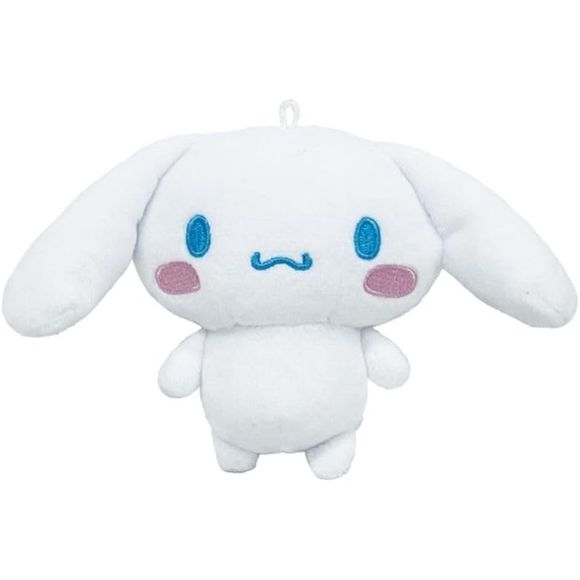 <p>Bring Cinnamoroll along wherever you go with the <strong>Sanrio Characters Play Charm Cinnamoroll</strong>!</p>
<p>This adorable plush accessory is designed to attach to a smartphone case, adding a fun touch of Sanrio style to your everyday device. Cinnamoroll features his signature long floppy ears, blue eyes, and sweet expression in a soft, compact plush design.</p>
<p>The plush can be removed from the attachment for photos, display, or swapping with other compatible Play Charm plush characters. It c
