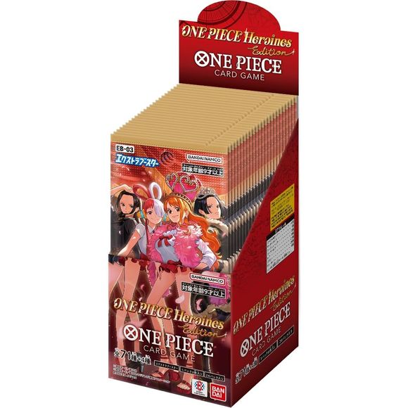 One Piece TCG Japanese Heroines Edition EB-03 Booster Box (24 packs) Galactic Toys & Collectibles One Piece TCG Japanese Heroines Edition EB-03 Booster Box (24 packs) Galactic Toys & Collectibles