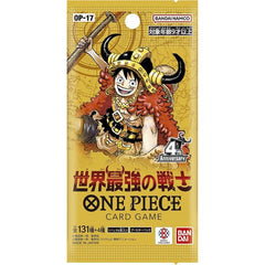 One Piece TCG Japanese The World's Strongest Warrior OP-17 Booster box (24 packs)