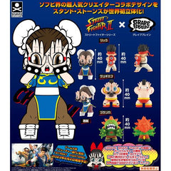 Street Fighter x Grape Brain Figure Gashapon Figure Capsule Collection features: Ryu, Chun-Li, Zangief, and Blanka
This contains one random figure in a gashapon ball.