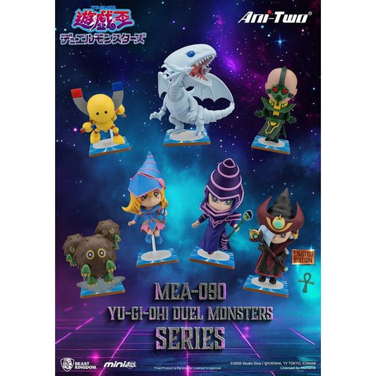 BEAST KINGDOM Mini Egg Attack MEA-090 Yu-Gi-Oh! Duel Monsters figure blind box – Q-style anime monster figure. Get ready, duelists — Beast Kingdom's Mini Egg Attack Yu-Gi-Oh! Duel Monsters Blind Box is here! Iconic monsters from the classic anime are reborn as adorably fierce Q-style figures, ready to battle on your shelf.
Collect them all: Obelisk the Tormentor, Slifer the Sky Dragon, Winged Dragon of Ra, Summoned Skull, Red-Eyes Black Dragon, and Exodia the Forbidden One, plus the Secret Edition Breaker
