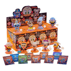 Bring some spooky Disney fun to your collection with the Disney Cosbi Collection Halloween Series Mystery Blind Box! Each blind box contains one randomly packed mini Cosbi figure featuring beloved Disney characters dressed in adorable Halloween-themed costumes and designs.
This collectible series includes fan-favorite characters with festive pumpkin accessories, vampire outfits, ghostly details, and colorful seasonal displays. Every figure is crafted with vibrant paint applications, stylized proportions, a